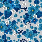 Papel De Parede Adesivo Lavável Violetas 9m