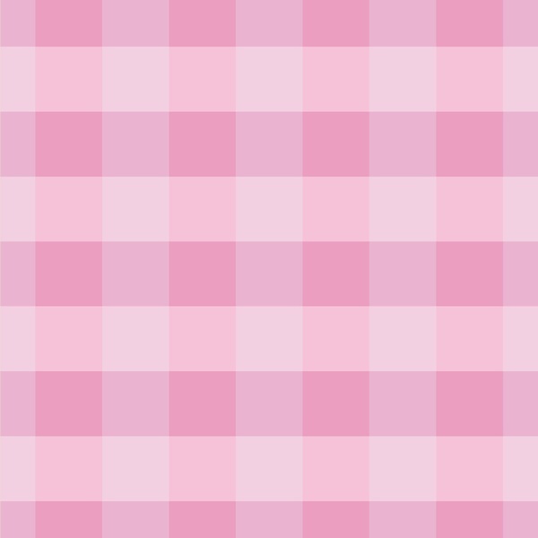 Papel De Parede Adesivo Lavável Xadrez Rosa 9m