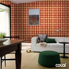 Papel De Parede Adesivo Lavável Xadrez Tradicional 18m