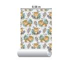 Papel De Parede Adesivo Leopardo N09083