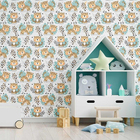 Papel De Parede Adesivo Leopardo N09083