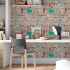 Papel De Parede Adesivo Lettering Love N06103