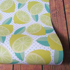 Papel De Parede Adesivo Limão 1350