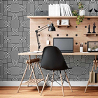 Papel De Parede Adesivo Linhas Geométricas N06264