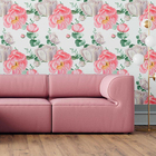 Papel De Parede Adesivo Lisianthus N09046