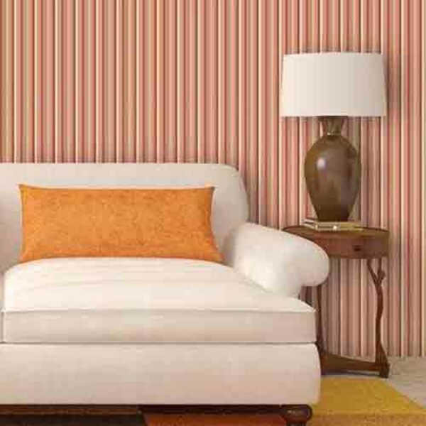 Papel De Parede Adesivo Listrado 1209