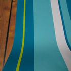 Papel De Parede Adesivo Listrado Azul 3011