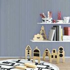 Papel De Parede Adesivo Listrado Azul 569