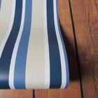 Papel De Parede Adesivo Listrado Azul Bege 051916