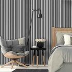 Papel De Parede Adesivo Listrado Cinza 1080