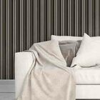 Papel De Parede Adesivo Listrado Cinza 1211