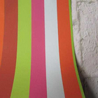 Papel De Parede Adesivo Listrado Colorido 1521