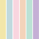 Papel De Parede Adesivo Listrado Infantil Candy Color 3,50m