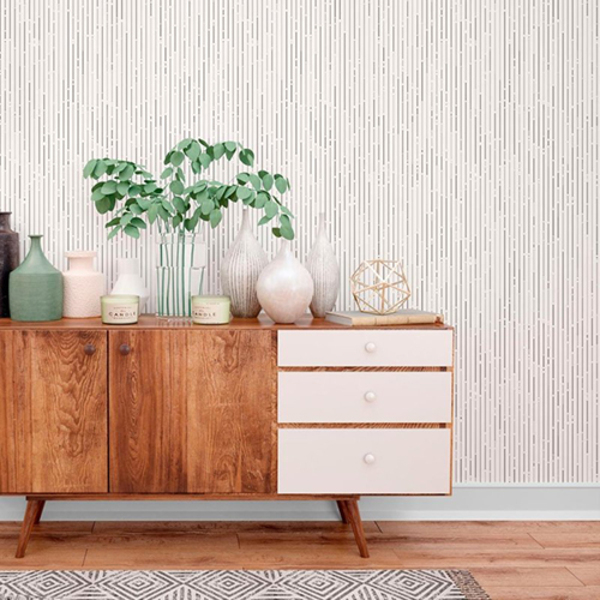 Papel De Parede Adesivo Listrado N010086