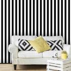 Papel De Parede Adesivo Listrado Preto 587