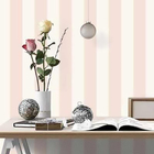 Papel De Parede Adesivo Listrado Rosa 31101