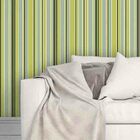 Papel De Parede Adesivo Listrado Verde 1246