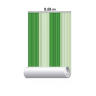 Papel De Parede Adesivo Listrado Verde N03039
