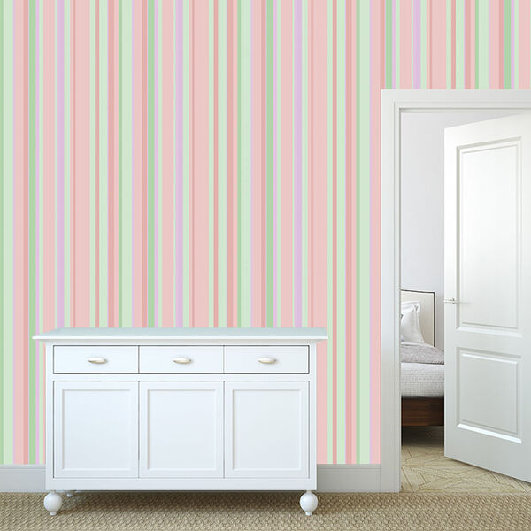 Papel De Parede Adesivo - Listras - 061ppl