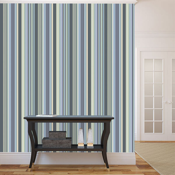 Papel De Parede Adesivo - Listras - 073ppl