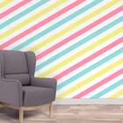 Papel De Parede Adesivo Listras Modelo 117 Vinílico 60x300cm