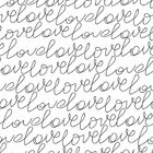 Papel De Parede Adesivo - Love - Escrita - 016ppo