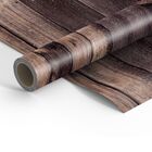 Papel De Parede Adesivo Madeira 3d Sala Quarto  9m