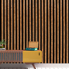 Papel De Parede Adesivo Madeira Black Ripado Para Quarto Sala