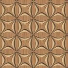 Papel De Parede Adesivo Madeira Clara Formas Geométricas 1mx5