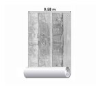 Papel De Parede Adesivo Madeira Comércio N02258 0,48x2,5m