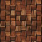 Papel De Parede Adesivo Madeira Cor Escura Decoração 9mx50cm