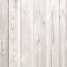 Papel De Parede Adesivo Madeira Corrida Cinza Claro 2,5mx50cm