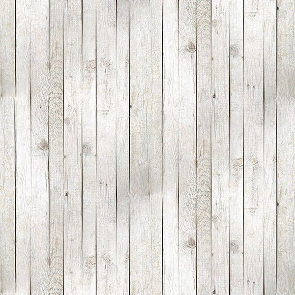Papel De Parede Adesivo Madeira Corrida Fina Tons De Cinza 1m
