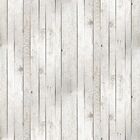 Papel De Parede Adesivo Madeira Corrida Fina Tons De Cinza 6m