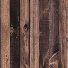 Papel De Parede Adesivo Madeira Corrida Tábua Envelhecida 10m