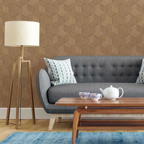 Papel De Parede Adesivo Madeira Geométrico N02100