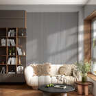 Papel De Parede Adesivo Madeira Lisa Cinza  Decorar Quarto 1m