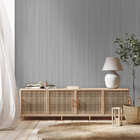 Papel De Parede Adesivo Madeira Lisa Cinza  Decorar Quarto 3m