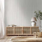 Papel De Parede Adesivo Madeira Lisa Cinza Claro Decoração 12