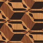 Papel De Parede Adesivo Madeira Marrom Escuro Abstrato 12mx50