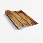 Papel De Parede Adesivo Madeira Marrom Estilo Tábuas Sala 10m