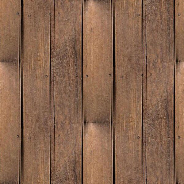 Papel De Parede Adesivo Madeira Marrom Tábuas Pregadas 12mx50