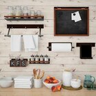 Papel De Parede Adesivo Madeira N013297