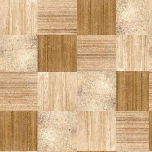 Papel De Parede Adesivo Madeira Quadrados Fosco Decoração 2,5