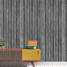 Papel De Parede Adesivo Madeira Ripada Acinzentada