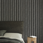 Papel De Parede Adesivo Madeira Ripada Rústica Quarto Sala