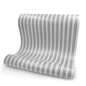 Foto de Papel De Parede Adesivo Madeira Ripada Tons De Cinza Lavável