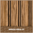 Papel De Parede Adesivo Madeira Ripado 3d Lavável Sala Hall