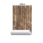Papel De Parede Adesivo Madeira Rústica 59982855 Rolo0,58x3m