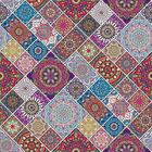 Papel De Parede Adesivo Mandala Geométrico N03150